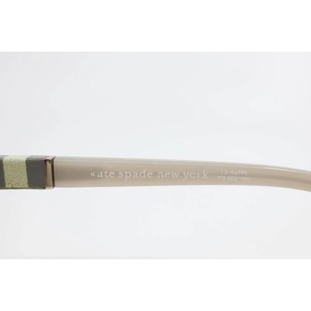 Kate Spade New York Valary PJV Brown Striped Cat Eye Eyeglasses 51 16 135